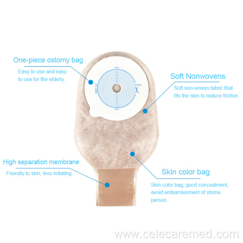 Stoma Bag One-Piece Stoma Disposal Ostomy Bag